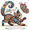 CAYUDEN Diamond Painting Tischdeko, DIY Katze Diamond Painting Erwachsene 5D Diamant Malerei Stehend Kunst Set Diamant Painting Tisch Deko Gem Ornamente Diamant Malerei Ornamente für Geschenk