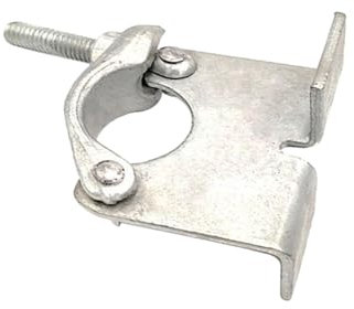 Forged Scaffolding (Solid Plate), Swivel Coupling Scaffolding, 360° Scaffolding Clamps with Collar Nut, for Attaching Scaffolding Anchor Rod, Drop Forged Double Coupler