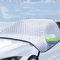 HDAKLA Frontscheibenabdeckung Winter für VW Golf 6 Single Door, Faltbare Autoabdeckung Winter Schutzabdeckung Auto Scheibenabdeckung für gegen Schnee Frost und Sonne,S 230x145cm