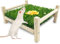 FlidRunest Wooden Rat Foraging Toys, Artificial Grass Foraging Mat for Rats, Safe Rats Enrichment Toys Activities, Boredom Relief Hanging Rat Bed Toys for Pet Rats