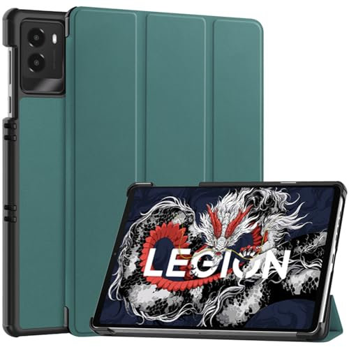 Jenyoog Case for Lenovo Legion Y700 Gen 2, 8.8 Inch Tablet (TB-321FU/TB-320FC) 2025/2023 Released,Slim Thin Lightweight Stand Tri-fold Smart Cover with Auto Wake/Sleep (Dark Green)