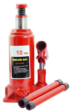 Farm Jack Car Jacks 2/5/10Ton Lifting Jack House Truck Hydraulic Portable Bottle Jack Lift Vertical Hydraulic(10 Ton)