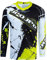 Kinder Radtrikot für Jugendliche Mountainbike Jungen Motocross Langarm Shirts Downhill Shirt Mädchen Fahrradfahren Biker Rennbekleidung Gelb M