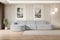 ALTDECOR Ecksofa in L-Form Corner Sofa Bett Eckcouch Couch Wohnlandschaft Cauchsofa MARI-L2-317x163x81 cm Hellgrau