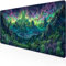Pico De MontañA Alfombrilla Ratón 800 x 300 mm Alfombrilla Escritorio PúRpura Mouse Pad con Bordes Cosidos Impermeable Base de Goma Antideslizante Tapete Rato Escritorio para Oficina, Regalo 6-8