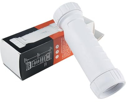 KHZen Vannes Débordantes Lavabo Salle Bain avec Anti-odeurs Anti-déversement Prévention du Reflux