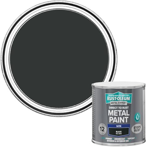 Rust-Oleum Metal Expert Satin Black 250ml