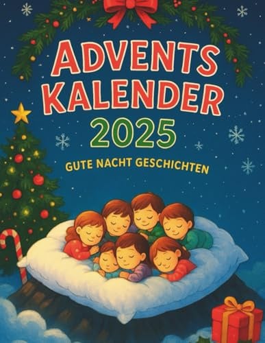 Adventskalender Gute Nacht Geschichten: Jeden Abend eine neue Geschichte – 24 Tage voller Magie und Geborgenheit