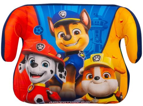 Autositz mit Sicherheitsgurt, Sitzverkleinerung, Sitzerhöhung für Jungen, 22–36 kg 125–150 cm (Paw Patrol 3)