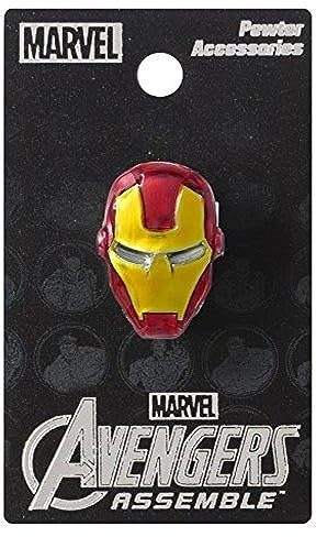 Marvel mens Lapel novelty buttons and pins, Red, One Size US