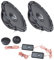 GROUND ZERO GZIC 650FX 6.5″ 2-way Component Speaker System - 140 W Peak - 0.79 Tweeter