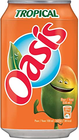 Oasis Tropical 33cl (pack de 24)