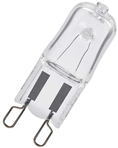 Nartel Pack of 10 x G9 18w=25w 240V Dimmable 210 Lumen C Rated Safety Fused Eco Halogen Clear Bulbs Lamps Capsules (18W = 25W)