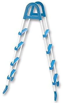 Marimex Sicherheitsleiter für Pools, weiß/blau, 8,5x31x137,5 cm, 10950015