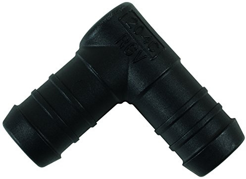 Connect 37258 Plastic Pipe Elbow Joiner 18mm ID 5pc