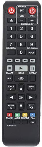 allimity AK59-00167A Ersetzte Fernbedienung für Samsung BLU-RAY Player AK5900167A BD-F6500 BD-F7500 BD-H6500 BD-C7900 BD-C5500
