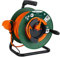 Electraline 49236 Rallonge Prolongateur, 30 MT, Prise et connecteur européen, Convient aux appareils de Jardinage, avec Protection et Tambour Fixe, Section de câble 2x1,5 mm², Vert