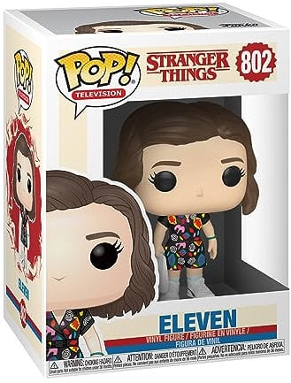 Funko Pop! Vinyl: Television: Stranger Things: Eleven in Mall Outfit - Onze- Figurine en Vinyle à Collectionner - Idée de Cadeau - Produits Officiels - Jouets pour Les Enfants et Adultes