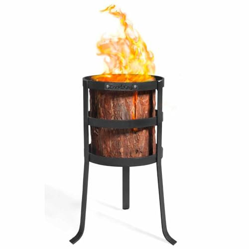 CookKing Schwedenfeuer Feuerkorb Feuerstelle Gartenfeuer Terrassenfeuer Malmö Ø 20cm