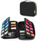Teamoy Caja de Almacenamiento de Banda de Reloj Sostiene 26 Correas de Reloj Bolsa organizadora de Viaje Compatible con Todas Las Series de Correas y Accesorios de Apple Watch, Negro