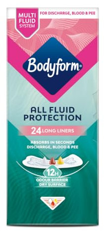 Bodyform Dailies Extra Protection Lange Einlagen, 24 Stück