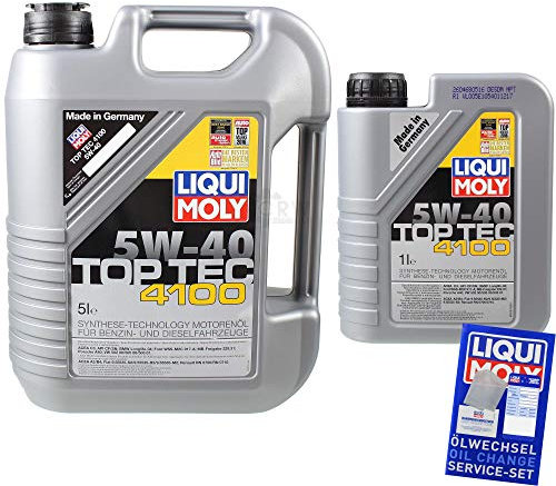 QR-PARTS 69988345 6 Liter Original 3701 Top Tec 4100 5W-40 Öl Motoröl Motorenöl