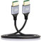 cablecc Cable HDMI 2.1 de alta velocidad ultra delgado HDTV macho a macho 8K 4K hiperflexible delgado tipo A para computadora HDTV 2M
