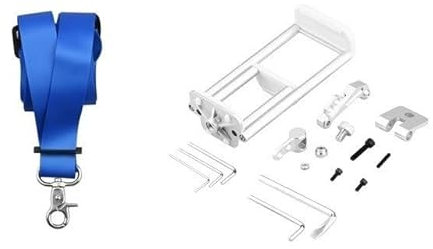 For DJI Phantom 3 Tablet Holder Bracket for DJI Phantom 3 Standard SE 3A 3P Stand Remote Controller Monitor Extender Mount for iPad mini iPhone Drone accessories (Color : Blue Set)