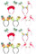 Abaodam Stirnband Flamingo 10 Stück Hawaii-stirnband Hawaii-party-kopfschmuck Tropische Haar-accessoires Hawaii-haarband-set Hawaii-haar-accessoires Kleid Für Sommer-haardekorationen
