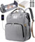 ITRAPES Baby-Rucksack und Zungentasche mit Wickelplatte für Kinderwagen – multifunktionaler wasserdichter Rucksack – Zungenbeutel und Mutterschaftswagen – große Tasche mit Haken, beige