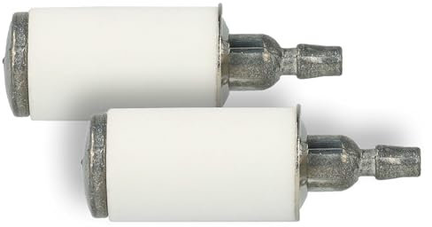 vhbw 2X Kraftstofffilter kompatibel mit Poulan 2055 Type 1-7, 2075 LE, 2075C Type 1-5 Gartengeräte z.B. Motorsäge, Motorsense