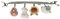 Little Dutch 8811 Stoff Kinderwagenkette Spielzeug für Babyschale Bauernhof - Little Farm