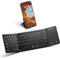 Foldable Bluetooth Keyboard, Portable Wireless Folding Keyboard with touchpad, Travel Pocket for iOS, Mac OS, Android, Windows Laptop Tablet Smartphone (BT5.1 x 3)