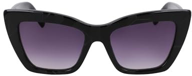 KARL LAGERFELD Damen KL6158S Sonnenbrille, Black, Einheitsgröße