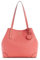 Nine West Damen Delaine 2 in 1 Tote Geldbörse, Handtasche, Schultertasche, Tragetasche, Koralle