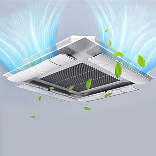 LLZJDDPLY Klimaanlage Windabweiser Anti Direct Blasen Windschutzscheibe Schallwand for Schlafzimmer Büro Hotel, Zentraler Deflektor Der Klimaanlage (Einziehbar 40–72 cm) (Color : 4pc)