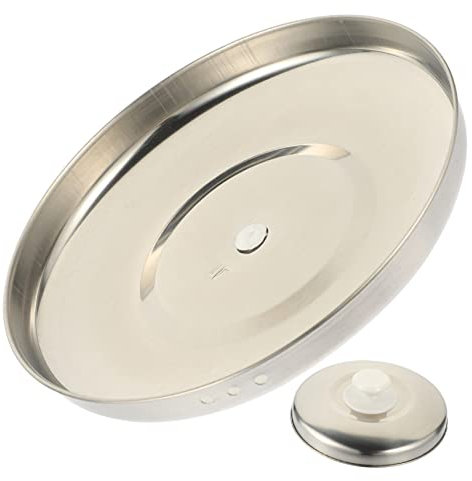 Alipis Tapa de Olla de Metal de Repuesto para Ollas Arroceras Tapa de Olla Arrocera Cubierta de Olla para Olla Arrocera