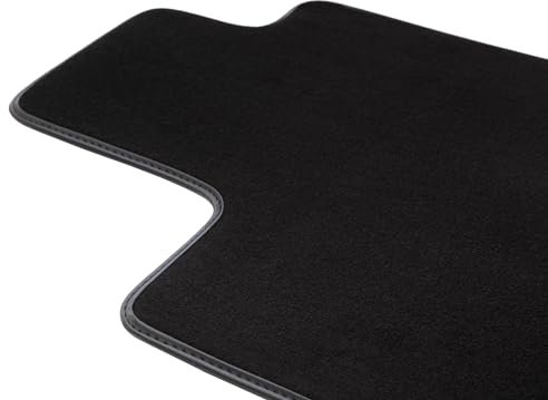 Wielganizator Automatte – Passend für Nissan Note I E11 Minivan 2006-2012 – Velours – Autozubehör - Praktische Fußmatte Auto – 1-teilig - schwarz