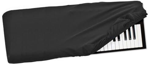 Musiin 49 keys piano keyboard dust cover, compatible with Native Instruments A49, M-Audio Oxygen 49 and Nord Synthesizer Lead A1,Premium Chinlon Anti-scratch and dustproof, Soft Touch & Fitted design