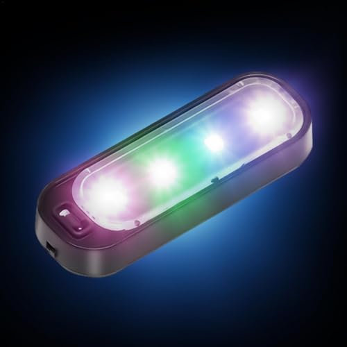 Xvilmaun Spia LED per portiera auto senza fili, luce di cortesia di benvenuto per portiera auto | Luce con sensore wireless per l'apertura a portiera 'auto senza cablaggio | Lampada per proiettore a