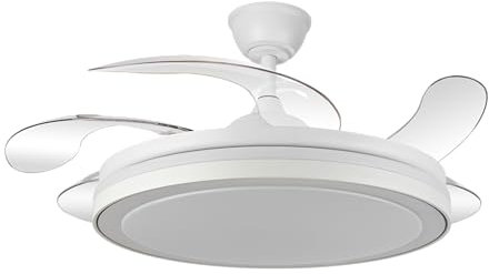 FABRILAMP Ventilador Dc Esparta Maxi 80w 11270lm Blanco 132d 5asp 3000-4000-6000k Remoto+temporizador+memoria