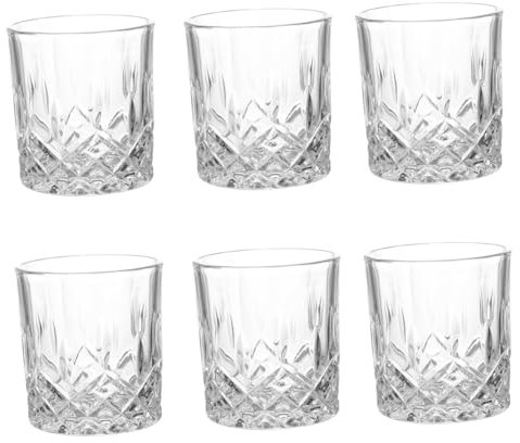 ULTECHNOVO 1 Set Bicchiere Tazza Infrangibile Senza Stelo Alto Chiaro Boccale Di Birra Potabile Moderno Tazze Di Whisky Tazze Di Transparent 6 Pezzi