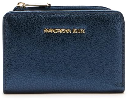 Mandarina Duck Mellow Metal Wallet, Reiseaccessoires für Damen, Einheitsgröße, Blue Indigo, Einheitsgröße