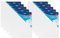 Stylex 28667-P10 - Malkarton, 24 x 30 cm, 10er Packung, Karton 3 mm stark, mit 100 Prozent Baumwollgewebe bespannt, weiß grundiert, für Öl-, Acryl- und Temperafarben, Gouache - Malerei