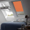Orignal VELUX Verdunkelungsrollo DKL CK04 4564S / Bedienart : Manuell / Farbe : Uni Orange / Fenstergröße : CK04 / Fenstertypen : GGU, GGL, GPU, GPL, GTU, GTL, GXU, GXL _2847