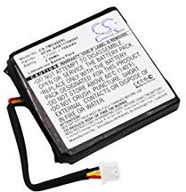 CS-TMG400SL Akku 700mAh Kompatibel mit [Tomtom] Go 400 4.3, Go 400 Touch, Via 110 Europe Ersetzt AHA11108002, VF3H, VF3K