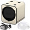 Boxy Fancy Uhrenbeweger Modul PU-Leder creme PRO1 mit Netadapter