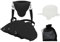 WineHolder Eff Em Concept Weinglashalter mit Halstrageband & Beutel, Wein-Gadget für Weinwanderung, Weinfest, Party, Event, JGA – sicher & freihändig Wein genießen (Schwarz 5er Set)