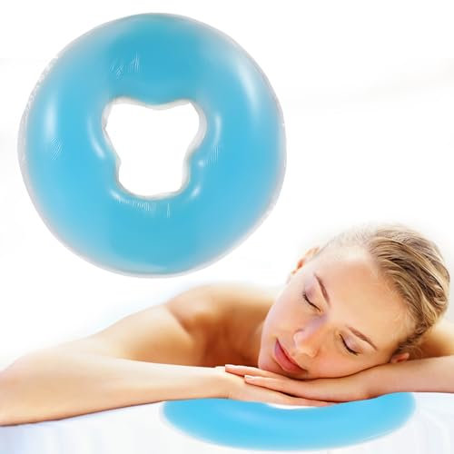 Silikon-Kissen weich Massage Gesicht Entspannungskissen Kopfstütze, Spa Beauty Salon Hautpflege Weiche Overlay Gesicht Entspannung Weigh Kissen Kissen Salon Care Kissen Silikon Gesicht Entspannen Kopf