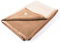 Ritter Decken Suri Baby Alpakadecke 150 x 200 cm - Wendeoptik - Hochwertige Decke aus feinem Alpakahaar - Flauschige Naturhaardecke - Made in Germany